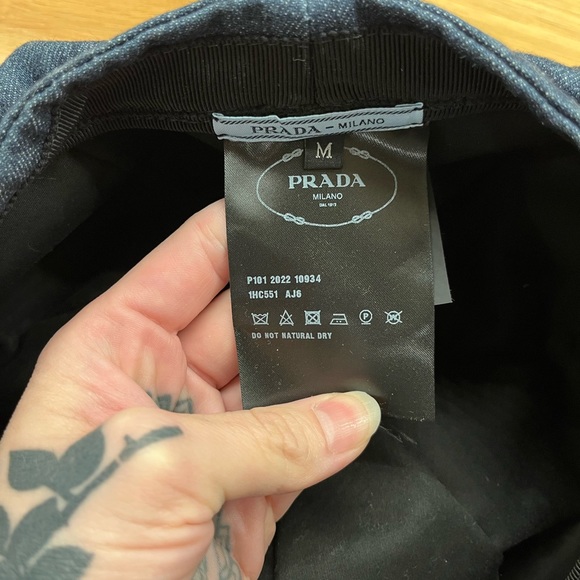 Prada denim hat - Picture 7 of 9